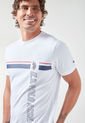 Camiseta Blanco-Azul Navy-Rojo Us Polo Assn de US Polo Assn