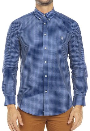Camisa Azul US Polo Assn
