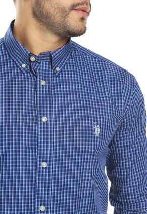 Camisa Azul US Polo Assn