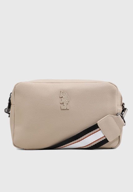 Bolso Beige-Negro US POLO ASSN