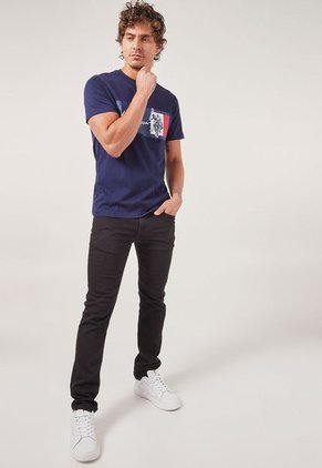 Camiseta Azul Navy-Rojo-Blanco Us Polo Assn