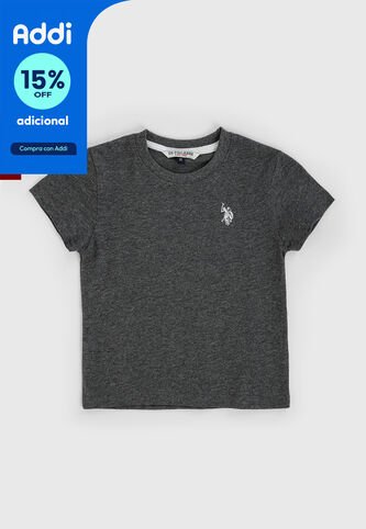 Camiseta U.S. POLO ASSN. Gris Oscuro US Polo Assn