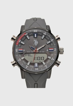 Reloj Gris-Negro Us Polo Assn