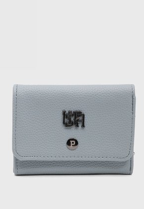 Billetera U.S. POLO ASSN. Azul Grisáceo