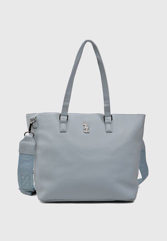 Bolso Shopper Azul Grisáceo US POLO ASSN US Polo Assn