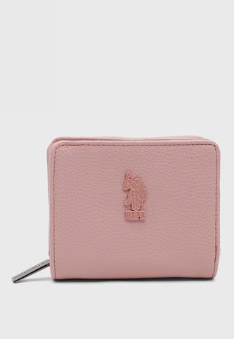 Billetera U.S. POLO ASSN. Rosa US Polo Assn