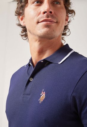 Polo Azul Navy-Blanco Us Polo Assn