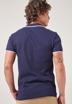 Polo Azul Navy-Blanco Us Polo Assn