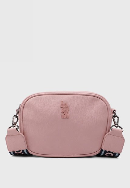 Bolso Manos Libres Rosa-Azul Us Polo Assn