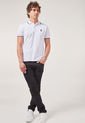 Polo Blanco-Azul Navy Us Polo Assn de US Polo Assn