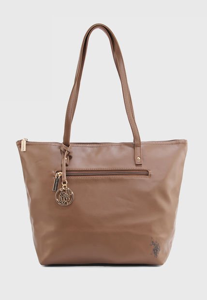 Bolso Marrón-Dorado Us Polo Assn