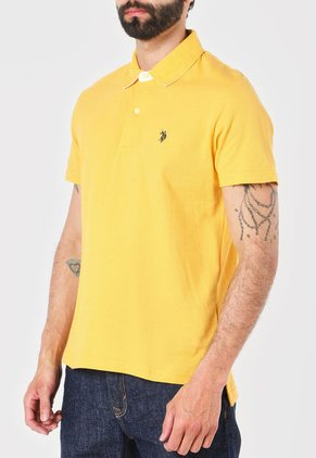 Polo Mostaza-Beige Us Polo Assn