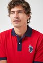 Polo Rojo-Azul Navy-Blanco Us Polo Assn de US Polo Assn