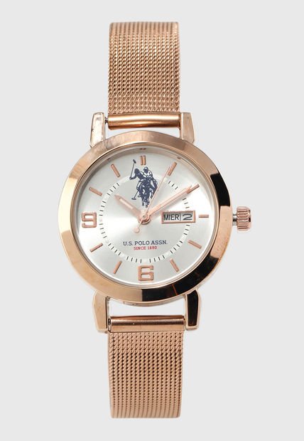 Reloj Oro Rosa Us Polo Assn