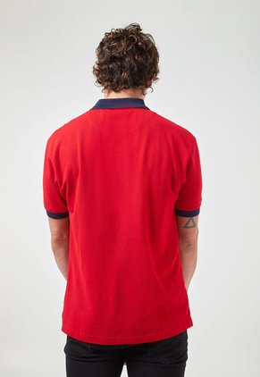 Polo Rojo-Azul Navy-Blanco Us Polo Assn