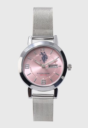 Reloj U.S. POLO ASSN. Plateado