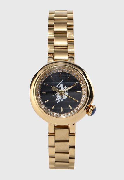 Reloj Dorado Us Polo Assn