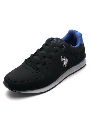 Tenis Negro-Azul Us Polo Assn