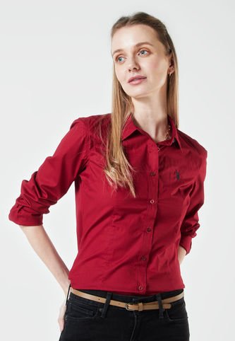 Camisa U.S. POLO ASSN. Vinotinto US Polo Assn