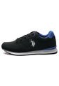 Tenis Negro-Azul Us Polo Assn de US Polo Assn