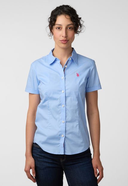 Camisa Celeste US POLO ASSN