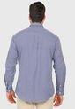 Camisa Azul-Blanco US Polo Assn de US Polo Assn