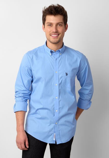 Camisa U.S. POLO ASSN. Celeste
