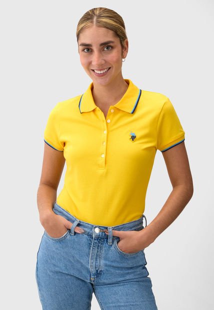 Polo Amarillo-Azul US POLO ASSN