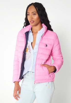 Chaqueta Alcolchada U.S. POLO ASSN. Rosa