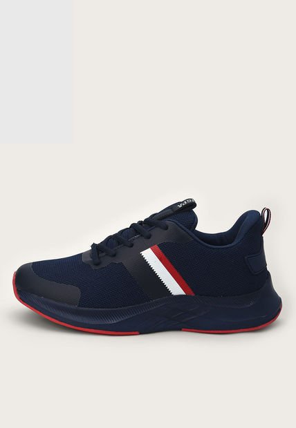 Tenis Lifestyle Azul Navy-Rojo-Blanco Us Polo Assn