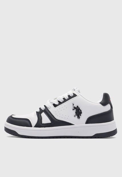 Tenis Blanco-Azul Oscuro US POLO ASSN