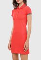 Vestido Coral-Azul Us Polo Assn de US Polo Assn