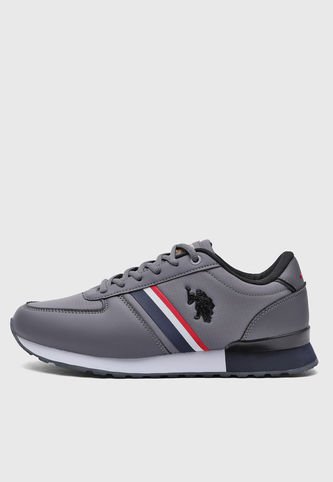 Tenis U.S. POLO ASSN. Gris US Polo Assn