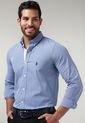 Camisa Azul-Blanco Us Polo Assn de US Polo Assn