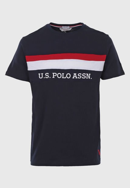 Camiseta Azul Navy-Blanco-Rojo US POLO ASSN
