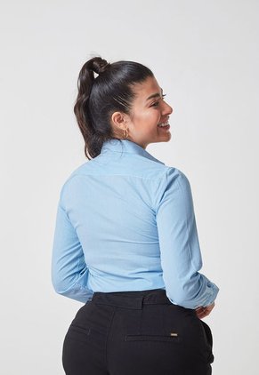 Camisa Azul-Blanco Us Polo Assn