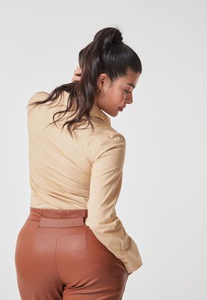 Camisa Caqui Us Polo Assn