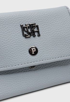 Billetera U.S. POLO ASSN. Azul Grisáceo