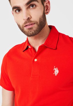 Camiseta Naranja Us Polo Assn Masculino