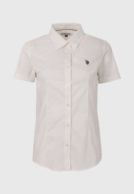 Camisa US POLO ASSN Marfil