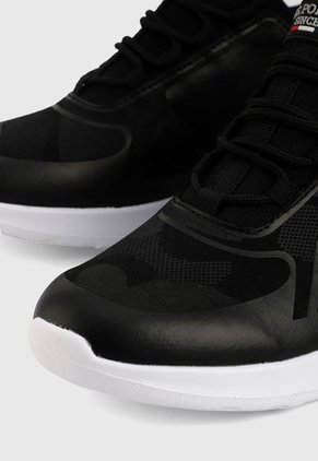 Tenis Negro-Blanco Us Polo Assn