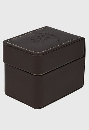 Reloj Dorado-Negro-Café Us Polo Assn