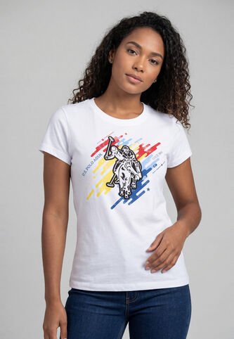 Camiseta U.S. POLO ASSN. Blanco US Polo Assn