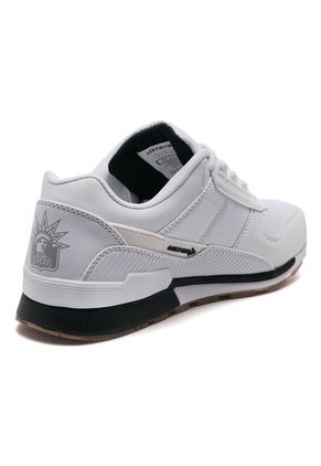 Tenis Lifestyle Blanco-Negro USTEN Motion