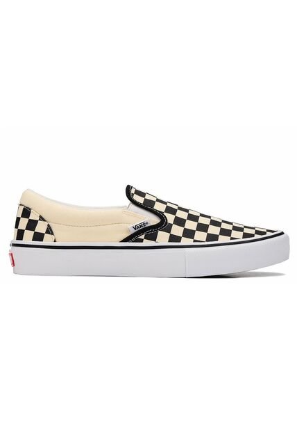 Tenis Hombre Vans Mn Skate Slip-On Negro Cuadros Vans
