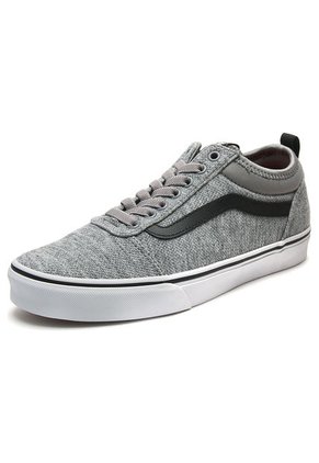 Tenis Skateboarding Gris-Negro-Blanco Vans Ward Alt Closure
