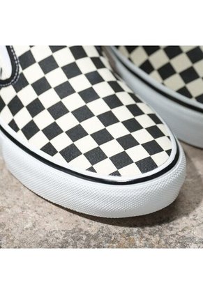 Tenis Hombre Vans Mn Skate Slip-On Negro Cuadros Vans