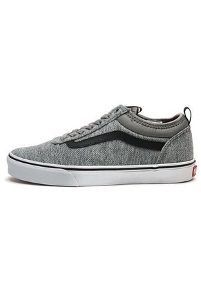 Tenis Skateboarding Gris-Negro-Blanco Vans Ward Alt Closure