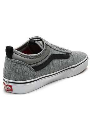 Tenis Skateboarding Gris-Negro-Blanco Vans Ward Alt Closure