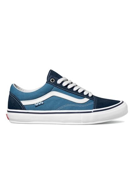 Tenis Hombre Vans Mn Skate Old Skool Azul/Blanco Vans